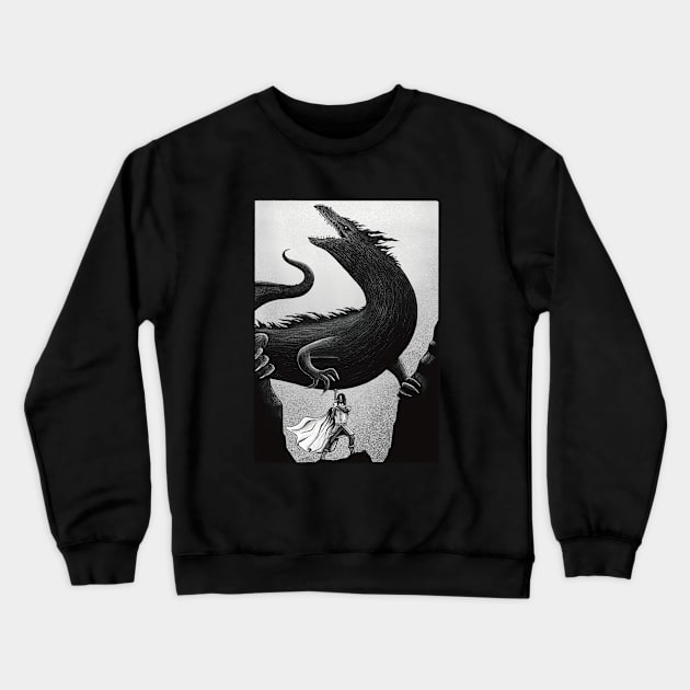 Turin and Glaurung Crewneck Sweatshirt by Cheapheat